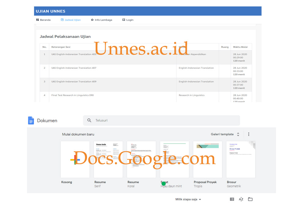 Link Ujian Kepekaan Docs Google Form Terbaru - TondanoWeb.com