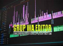 Link Grup WA Whatsapp Editor CCP ALight Motion 2020